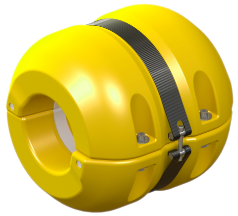 Distributed buoyancy module Distributed buoyancy module